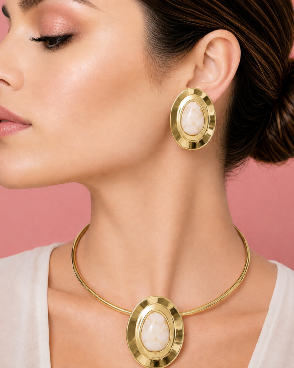 Conjunto Aro Madrepérola